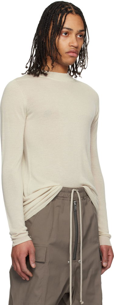 Pleteni pulover Rick Owens Rick Owens Hollywood Level Lupetto Sweater Zelena | RU01E5625 WS, 4