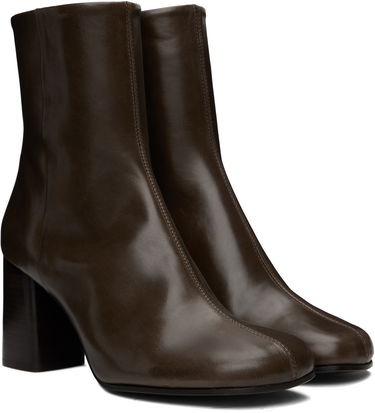 Superge in čevlji LEMAIRE Anatomic 80mm Heel Boots Rjava | FO0134 LL0078, 3