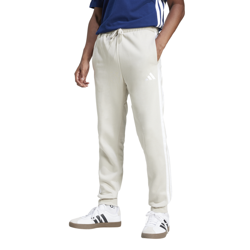 Trenirka adidas Performance 3-Stripes Fleece Track Pants Bež | JE6317