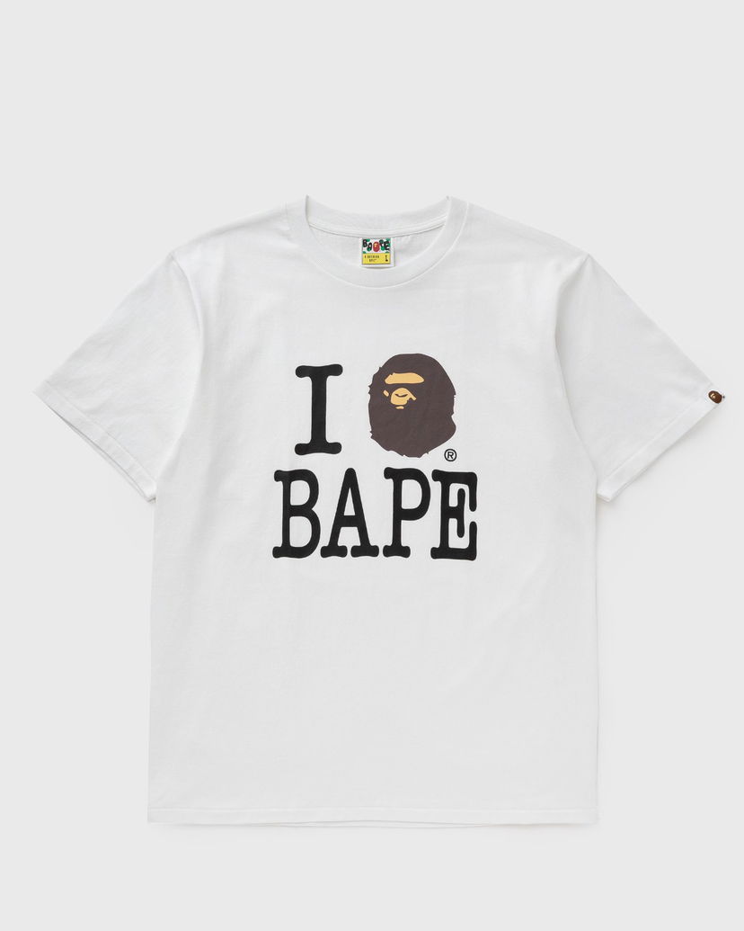 Majica BAPE I LOVE BAPE TEE XXL Bela | 001TEK801043MWHT