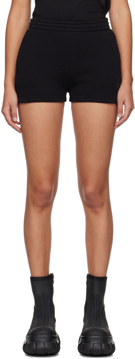 Kratke hlače Alexander Wang Puff Lounge Shorts Črna | 4CC3224349