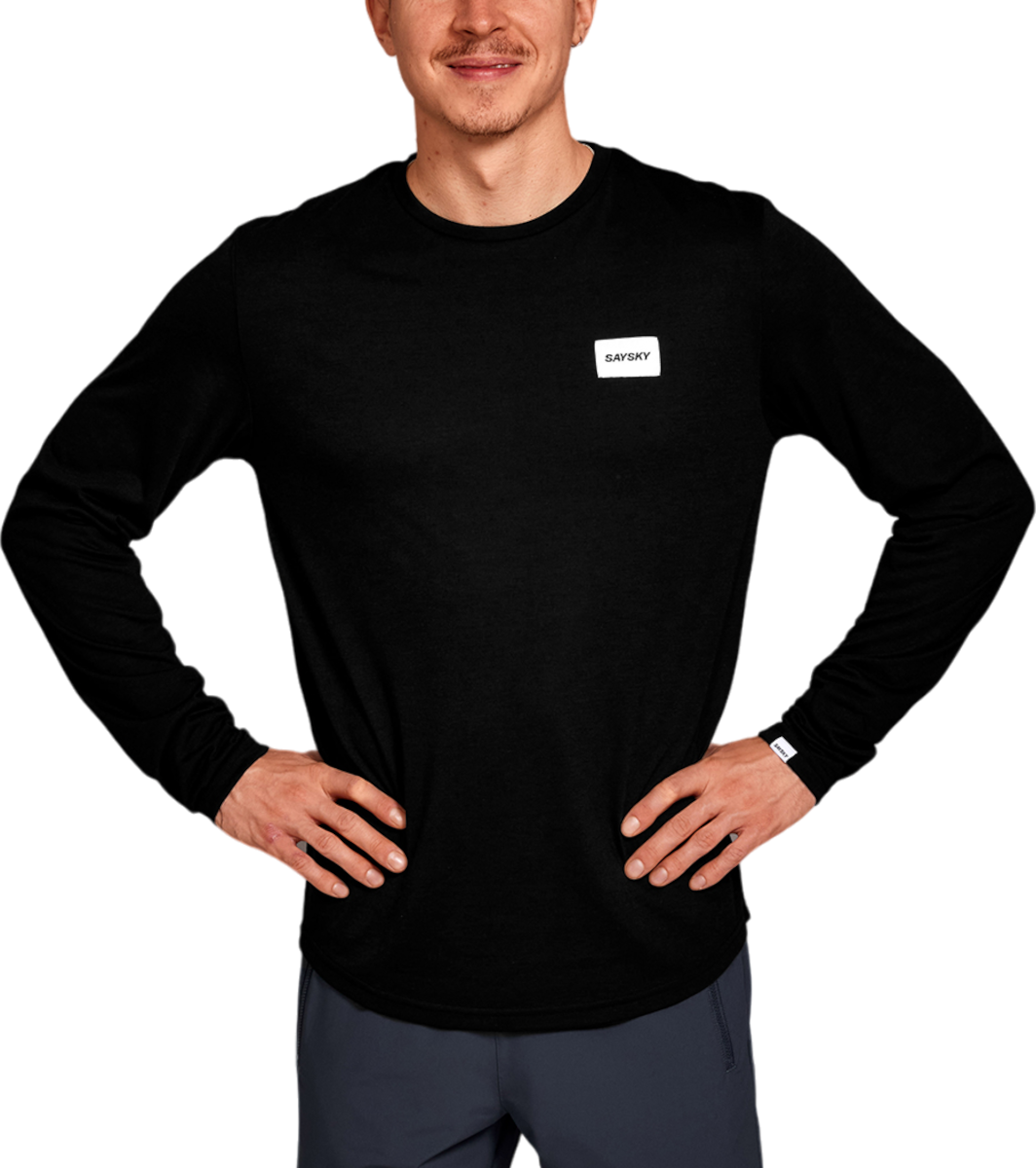 Majica Saysky Saysky Clean Motion Long Sleeve T-Shirt Črna | xmrls51c901, 0