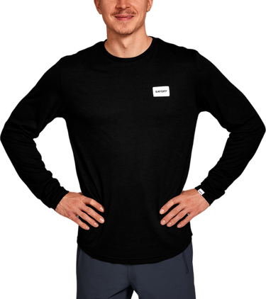 Majica Saysky Saysky Clean Motion Long Sleeve T-Shirt Črna | xmrls51c901, 0