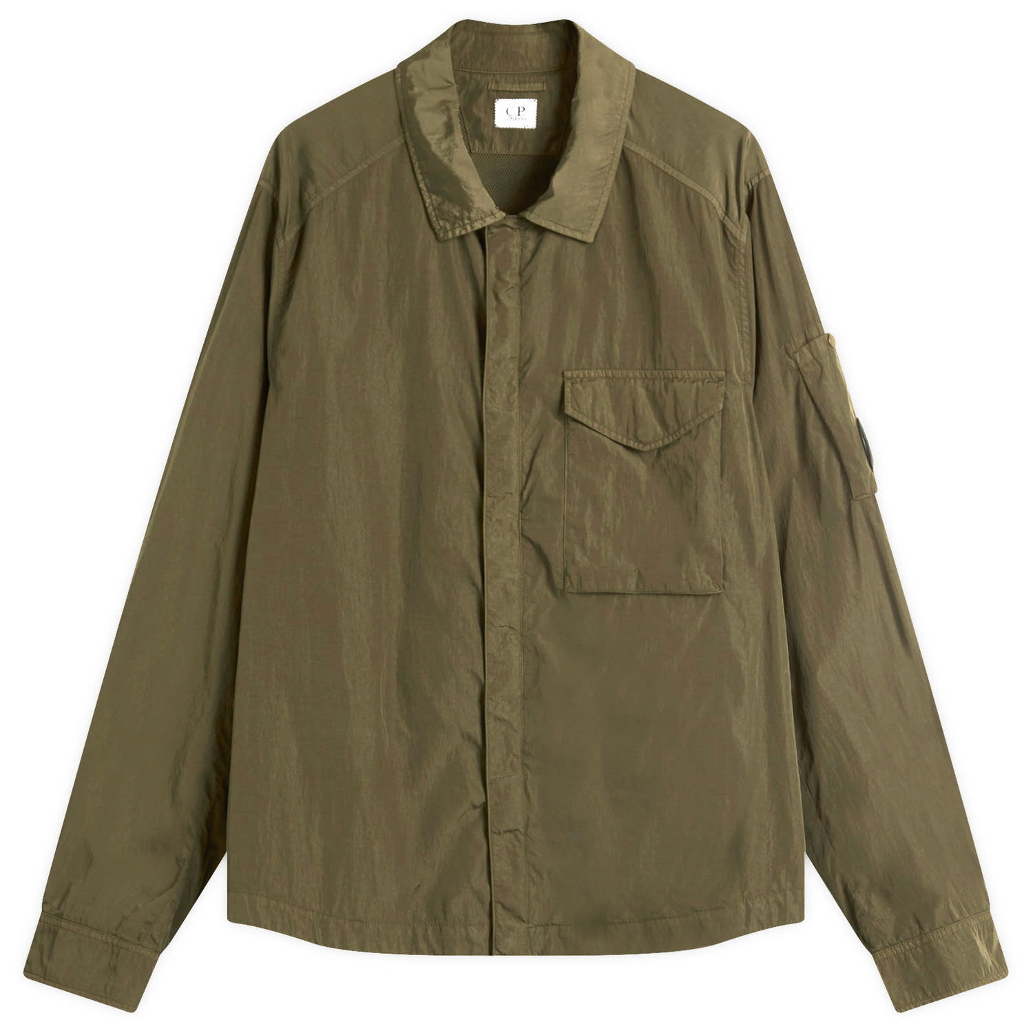 Srajce C.P. Company C.P. Company Chrome-R Overshirt Zelena | 18CMOS095A-005904G-683, 0