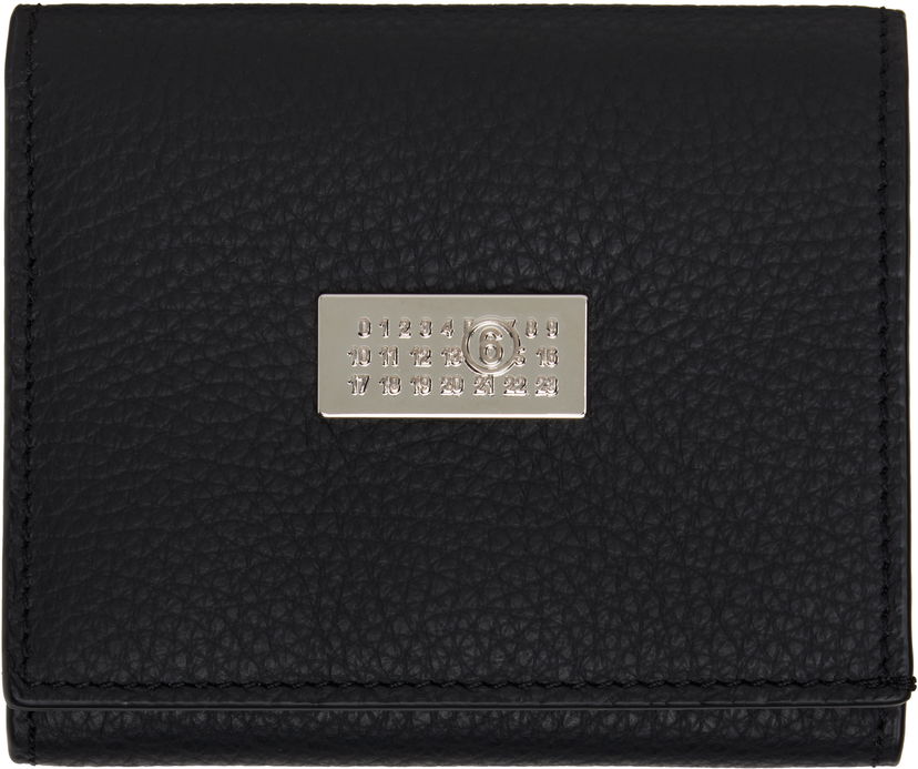 Denarnica Maison Margiela MM6 Maison Margiela Numeric Trifold Wallet Črna | SA6UI0030 P8336