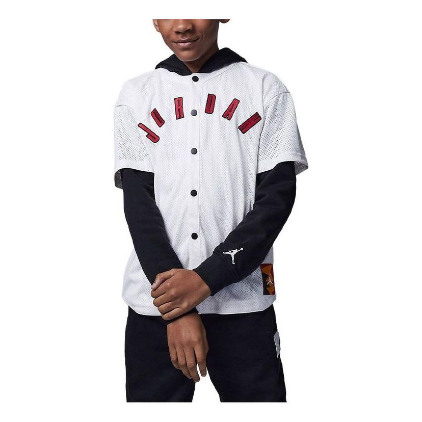 Dres Jordan Jordan Flight MVP Baseball Jersey Bela | FV2823-133
