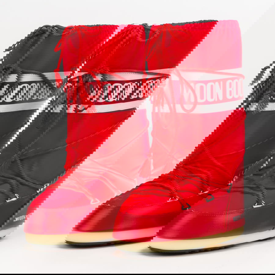 Superge in čevlji Moon Boot Nylon Red Rdeča | 14004400 003, 0