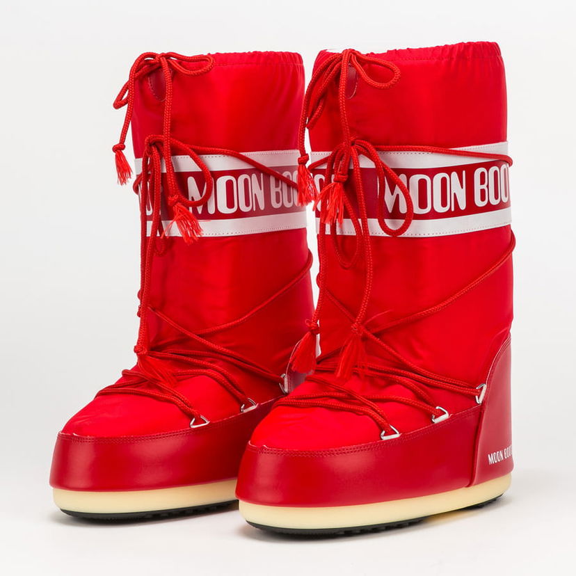 Superge in čevlji Moon Boot Nylon Red Rdeča | 14004400 003