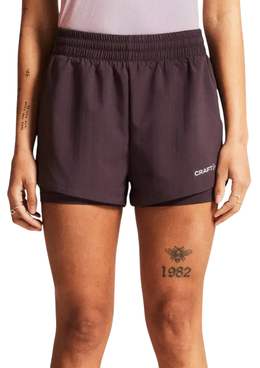 Kratke hlače Craft Craft Adv Essence 2 2in1 Shorts Lila | 1915946-499000