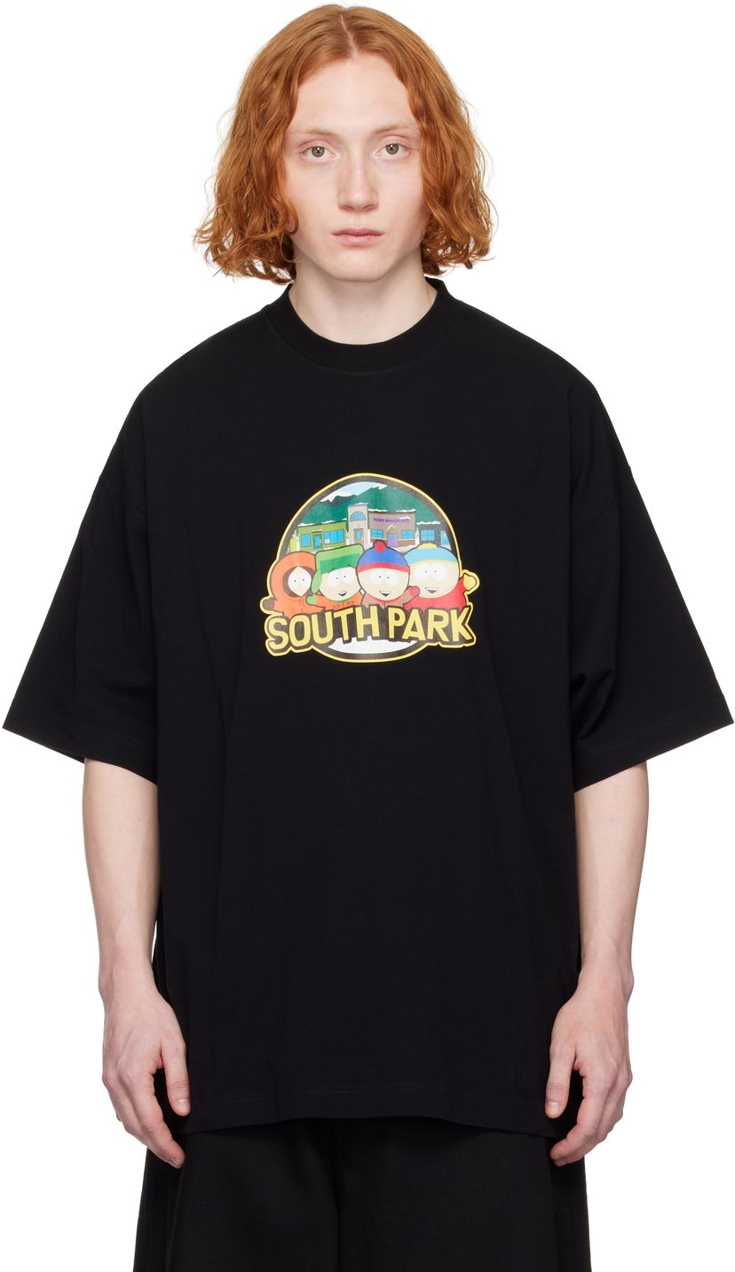 Majica VETEMENTS Vetements 'South Park' Oversized T-Shirt Črna | UA66TR610B