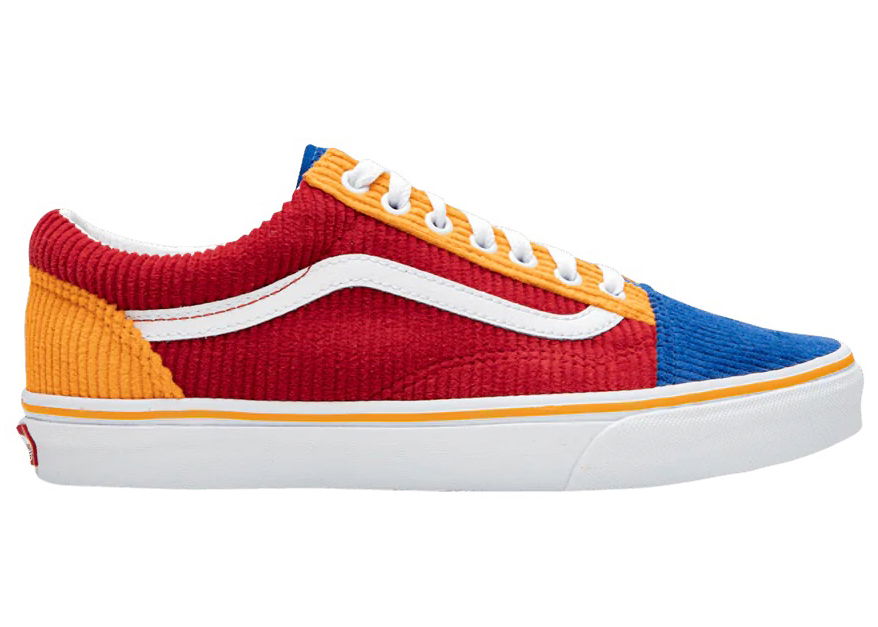 Superge in čevlji Vans Old Skool Corduroy Primary Rdeča | VN0A4BV500Y, 0