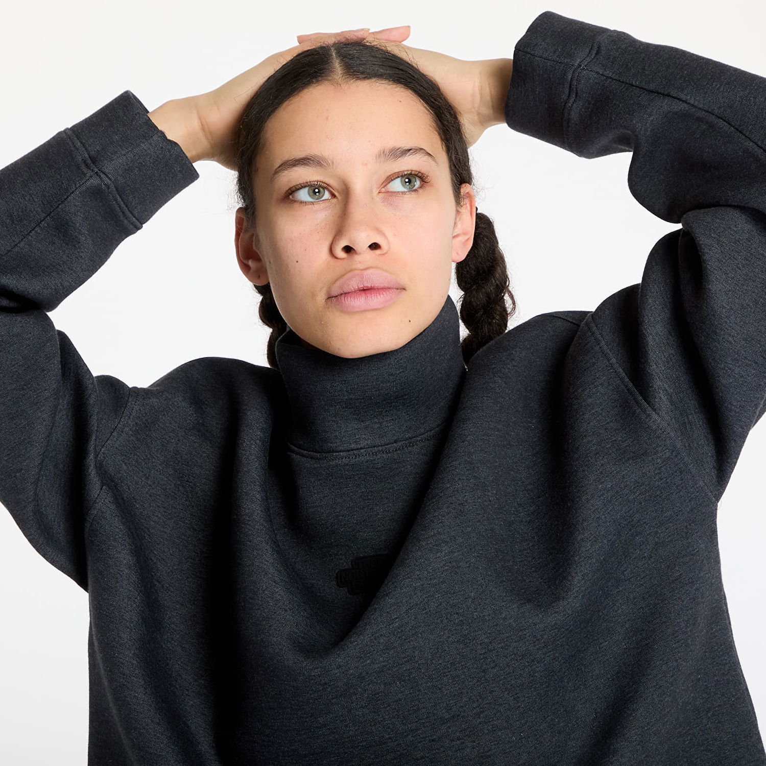 Pleteni pulover The North Face The North Face Relaxed Mock Neck Sweater Siva | NF0A89C1KS71, 1