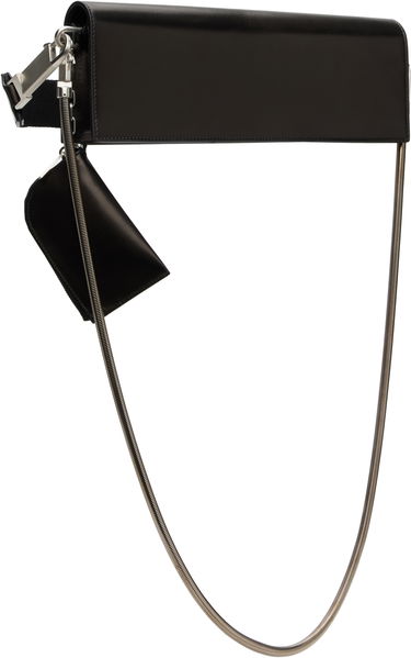 Torbica Rick Owens Rick Owens Griffin Baguette Bag Črna | RA02E0742 LCAWEH, 2