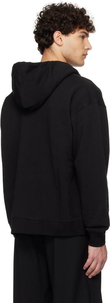 Pulover Dime Cursive Logo Zip-Up Hoodie Črna | DIMEHO2453BLK, 2