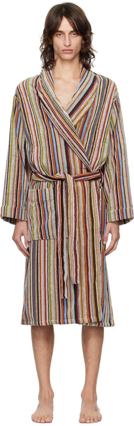 Pižame Paul Smith Paul Smith Signature Stripe Robe Večbarvna | M1A-681B-AV148A-92
