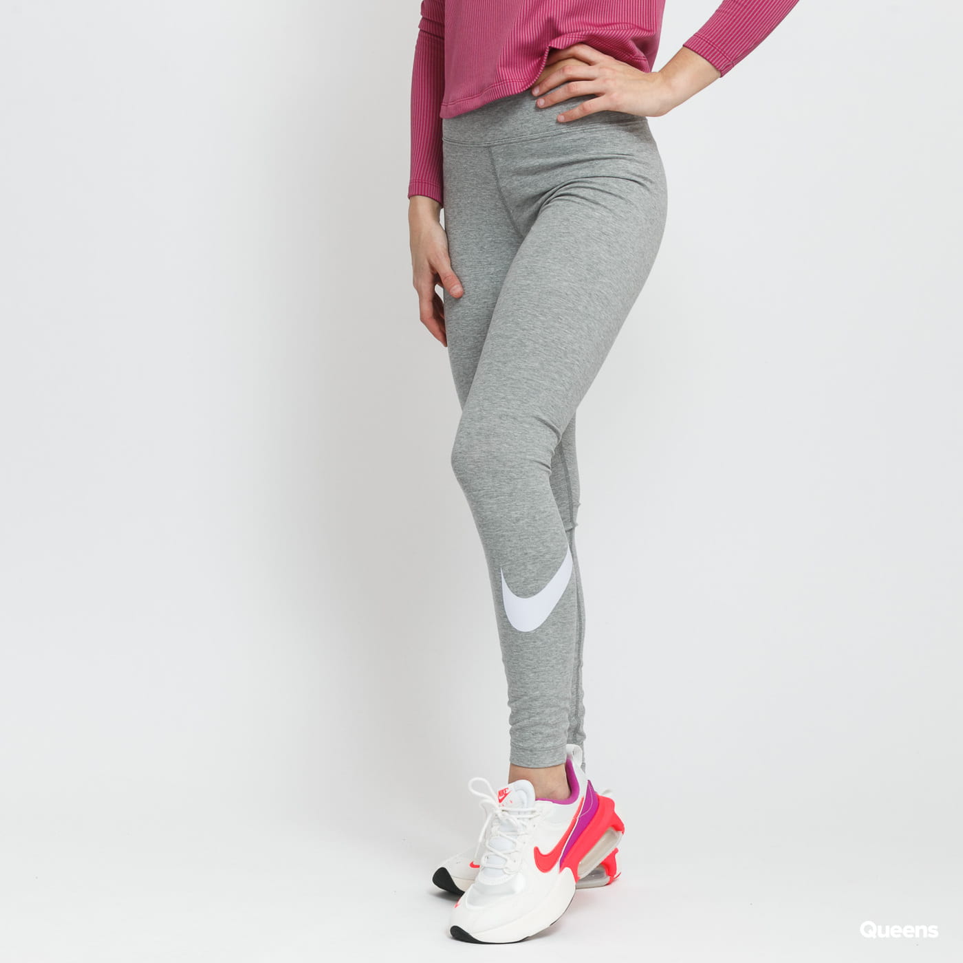 Pajkice Nike NSW Essential GX MR Legging Siva | CZ8530-063, 0