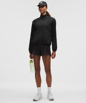 Kratke hlače lululemon Negative Split Textured Reflective Running Shorts Črna | prod20003643, 9