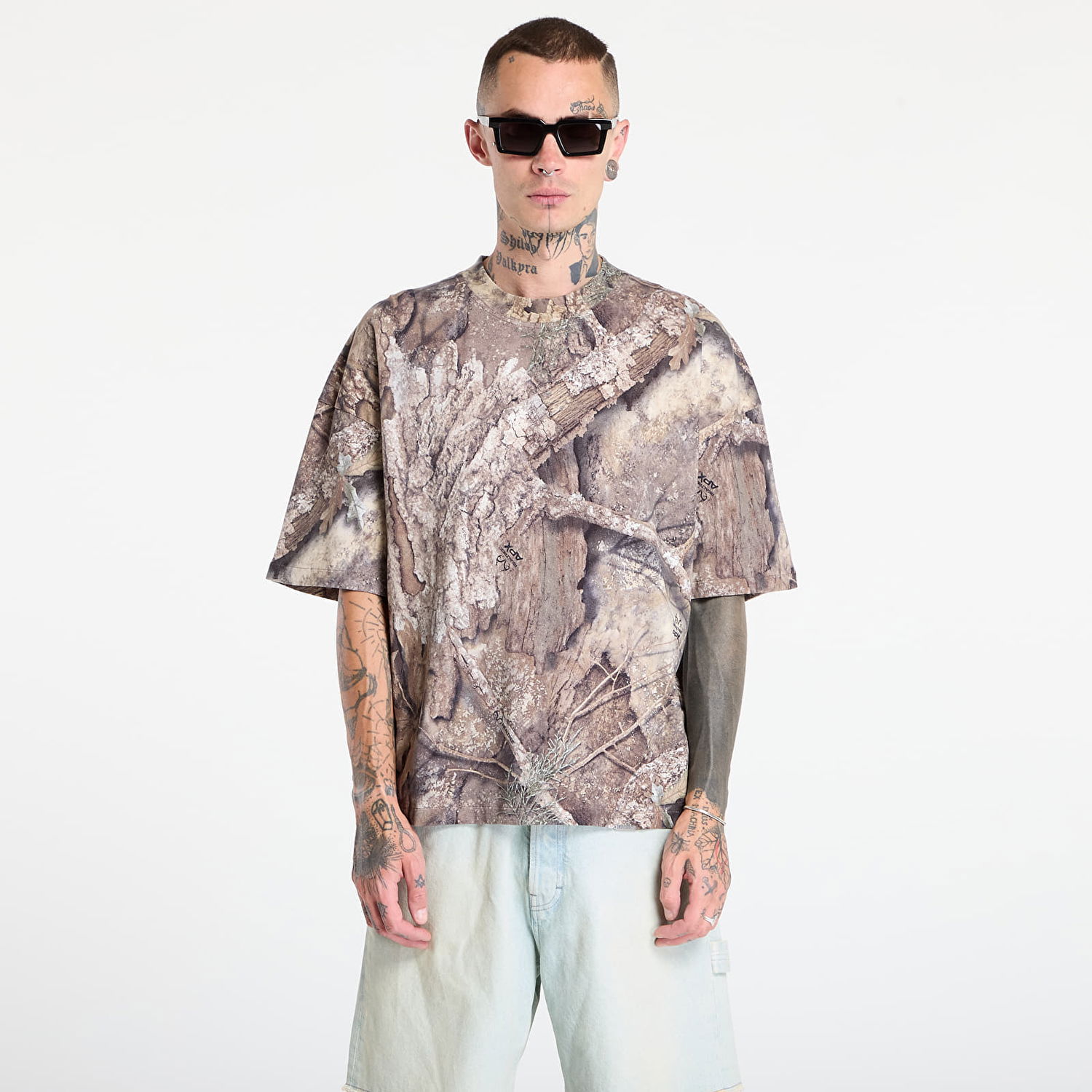 Majica Represent Clo REPRESENT Real Tree Camo T-Shirt Rjava | MLM100309-55, 0