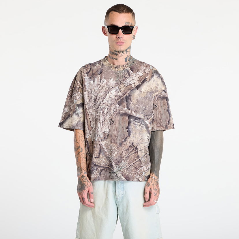 Majica Represent Clo REPRESENT Real Tree Camo T-Shirt Rjava | MLM100309-55