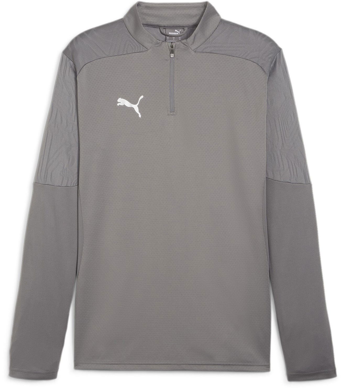 Majica Puma teamFINAL Training 1/4 Zip Top Siva | 658551-13, 0