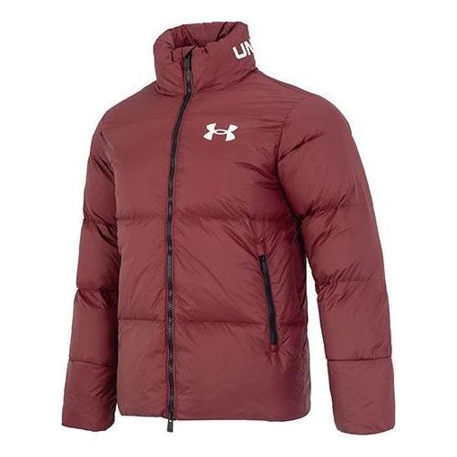 Puhovka Under Armour Logo Puffer Jacket Rdeča | 1375449-690
