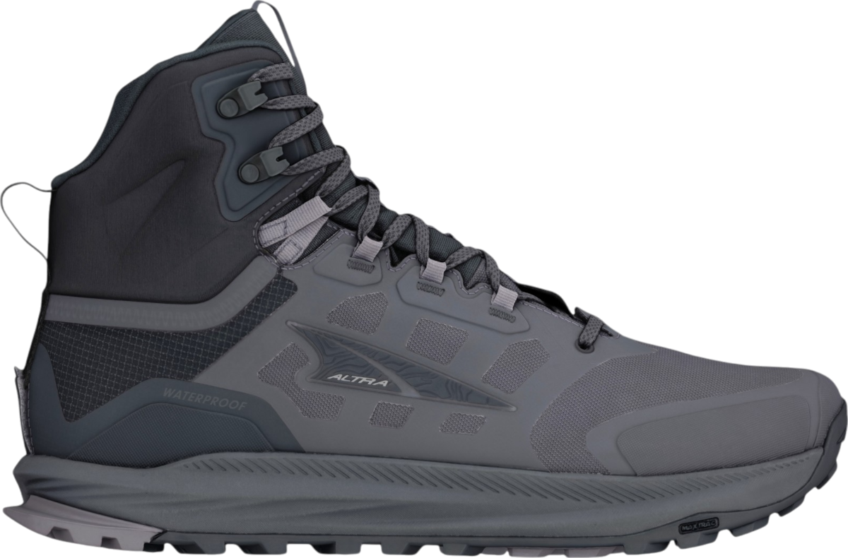 Superge in čevlji Altra Running Altra Lone Peak 9 Waterproof Mid Hiking Boots Siva | al0a85pk0201, 0