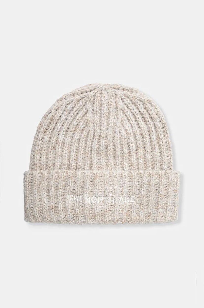 Beanie The North Face Fohair Cabin Knit Beanie Bež | NF0A887TQLI1