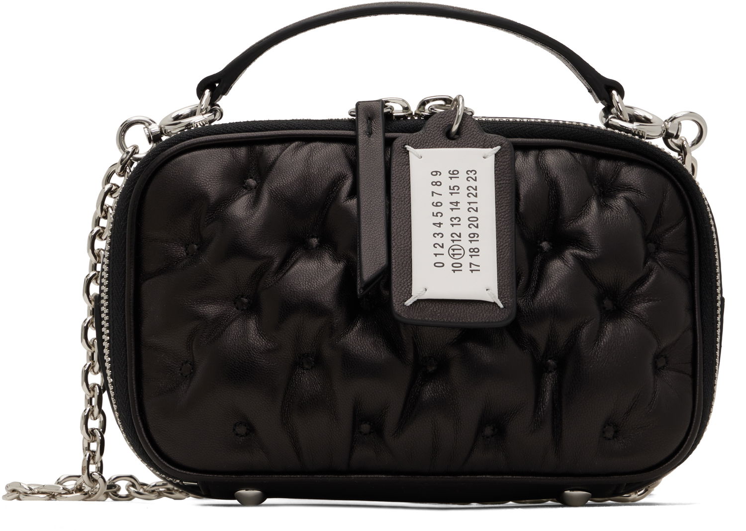 Torbica Maison Margiela Maison Margiela Glam Slam Mini Camera Bag Črna | SB1WB0008 P6434, 0