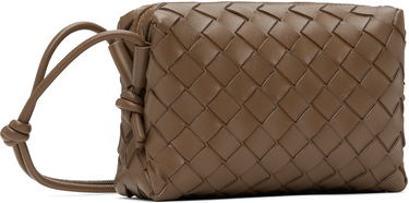 Torba za čez ramo Bottega Veneta Mini Loop Camera Bag Zelena | 723547 V1G11, 2