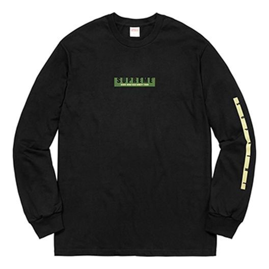 Majica Supreme 1994 Long Sleeve T-Shirt Črna | SUP-FW18-048