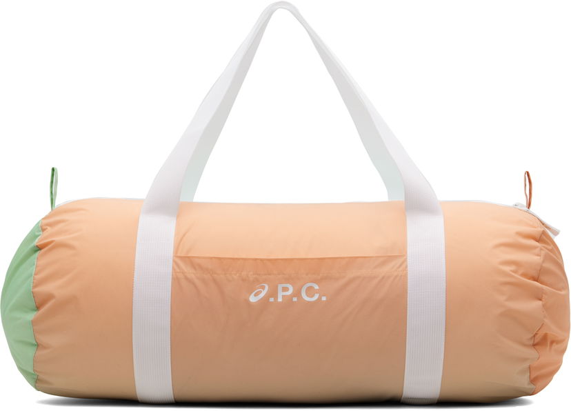 Potovalna torba A.P.C. A.P.C. ASICS Edition Gym Duffle Bag Oranžna | PSAKO-M61978