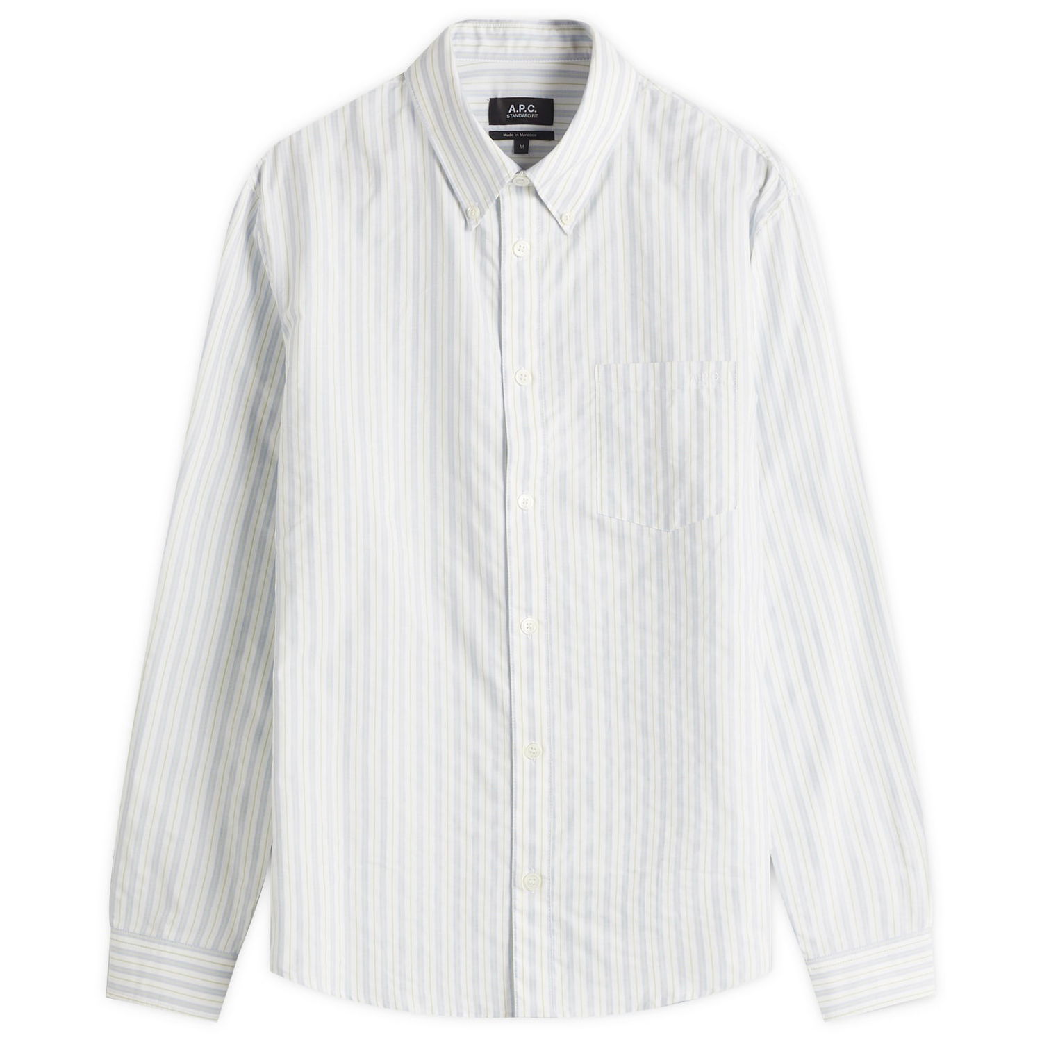Srajce A.P.C. A.P.C. Edouard Button-Down Shirt, Size S Bela | COHFZ-H12509-KAB, 0