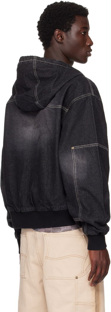 Jakna Dime Dime Hooded Utility Jacket Črna | DIMESU251BLK, 2