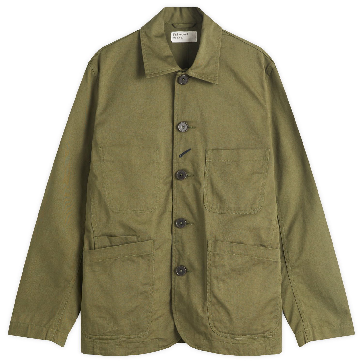 Jakna Universal Works Universal Works Bakers Jacket Zelena | 00102-LOV, 1