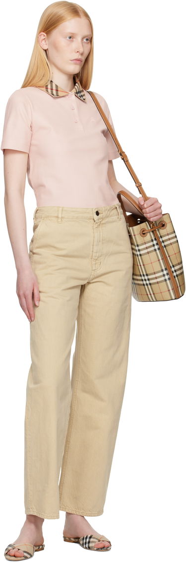 Modni dodatki Burberry Burberry Check Mews Sandals Bež | 8106160, 4