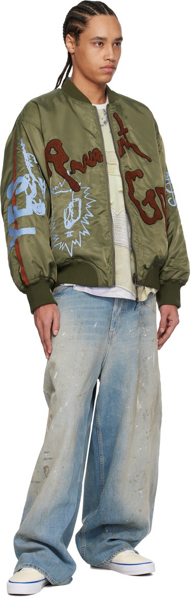 Bomber jakna Perks And Mini Perks and Mini Martine Syms Edition 'Present Goo' Reversible Jacket Zelena | 39197, 3