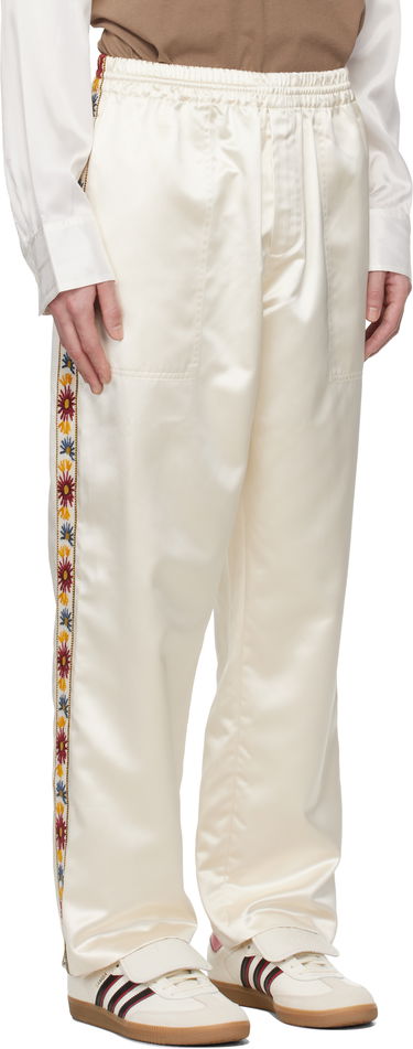 Trenirka Bode Bode Candyfloss Satin Track Pants Bela | MRS25BT010, 1