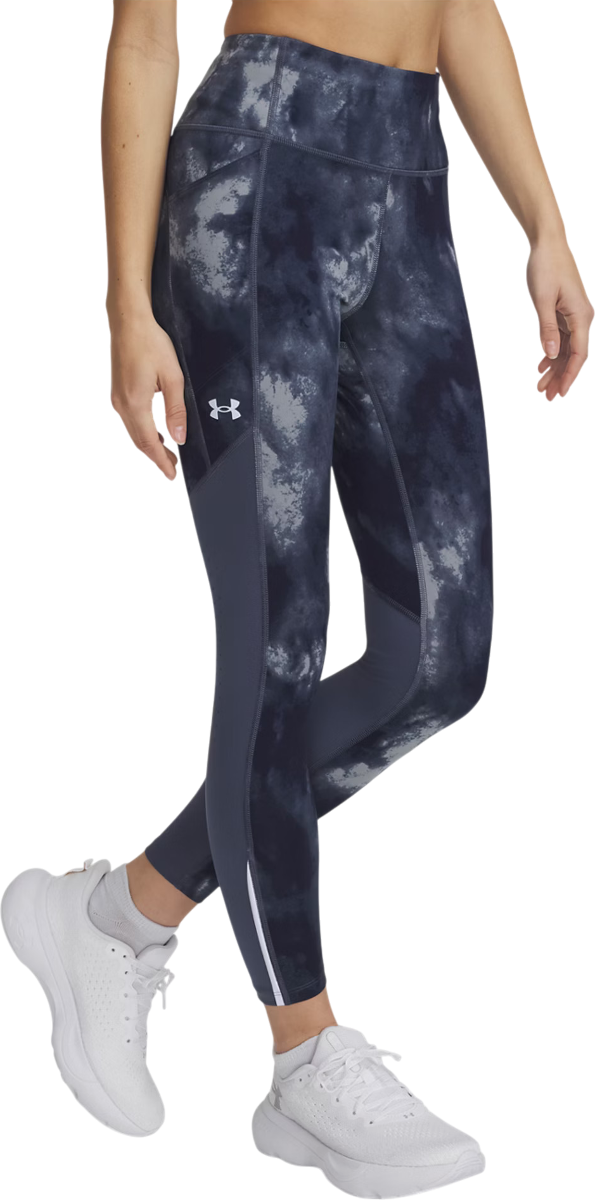 Pajkice Under Armour Under Armour UA Launch Ankle Print Tights Mornarica | 1369772-044