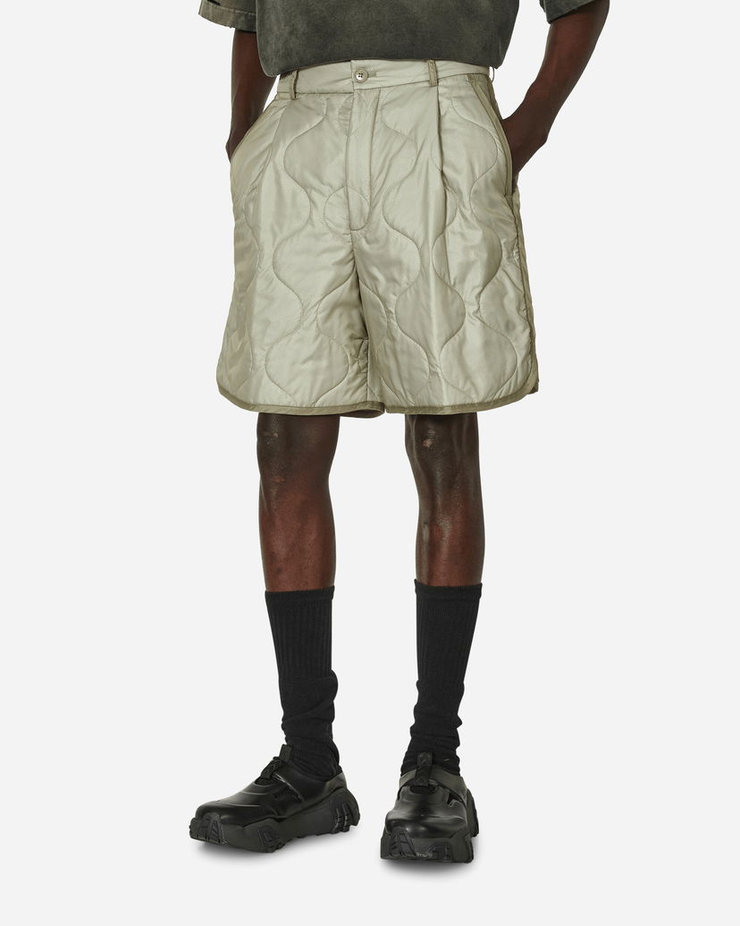 Kratke hlače Dries Van Noten Padded Shorts Sand Bež | 241-020955-8502 101