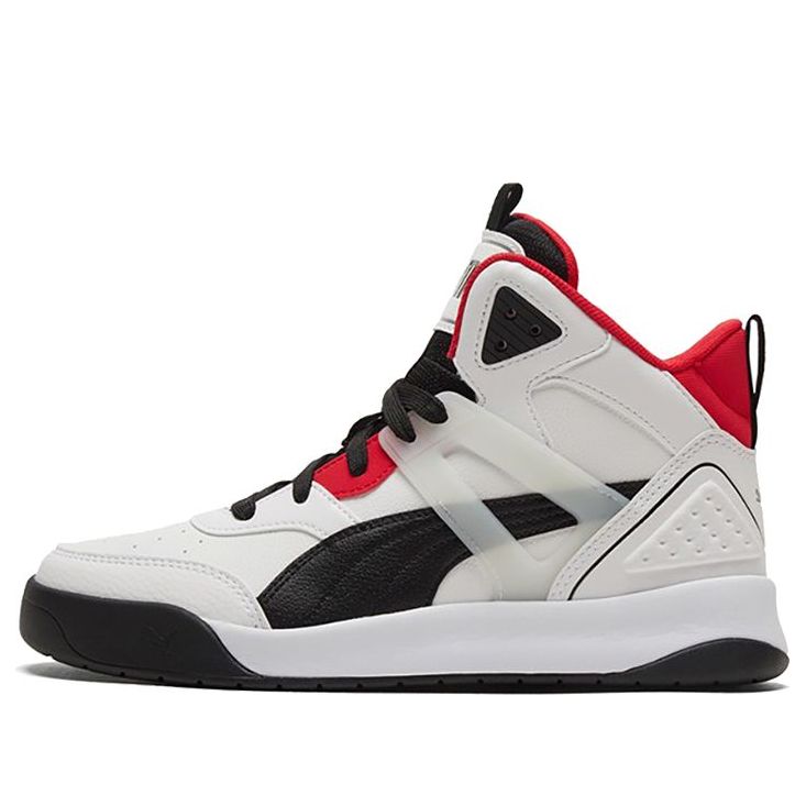 Superge in čevlji Puma Backcourt Mid Bela | 374139-01