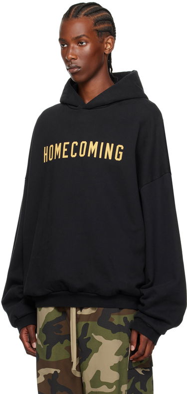 Pulover Fear of God Heavyweight Hoodie With Logo Print Črna | 192BT244810F, 3