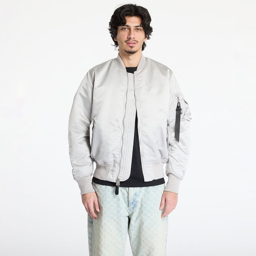 Bomber jakna Alpha Industries Alpha Industries MA-1 Base Flight Jacket Siva | 756111 666