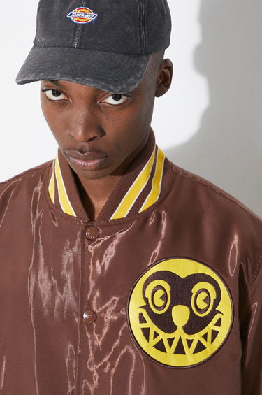 Bomber jakna BBC IceCream ICECREAM Satin Bomber Jacket Rjava | IC24107, 4