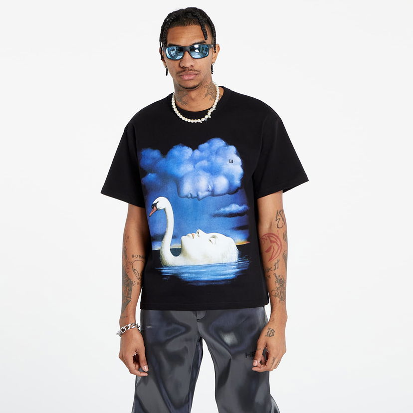 Majica MISBHV La Donna Del Lago T-Shirt Črna | 3120EX005
