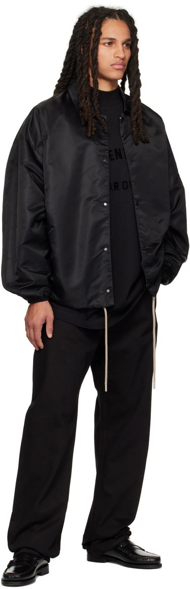 Majica Fear of God Essentials Arch Logo Tee Črna | 125SP232000F, 3