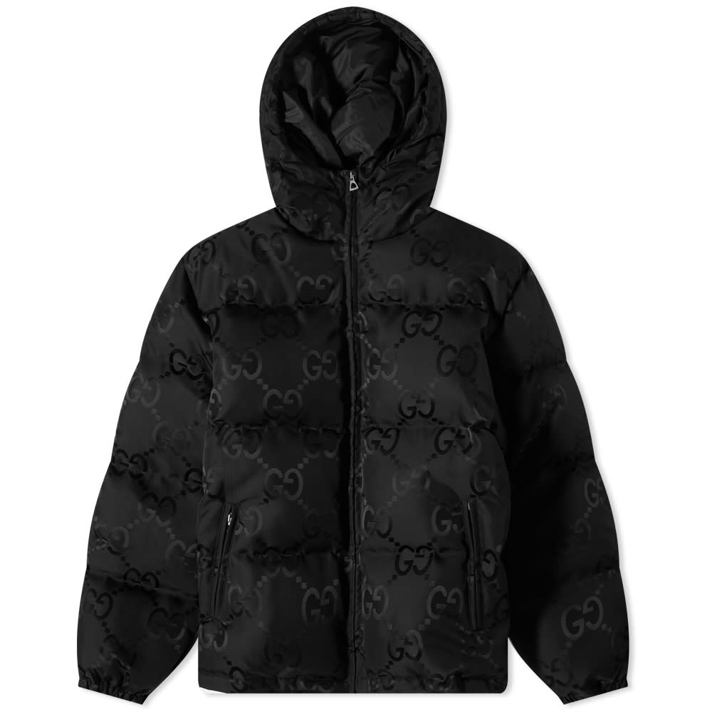 Puhovka Gucci GG Jaquard Down Jacket Črna | 698710-Z8A2S-1000, 0
