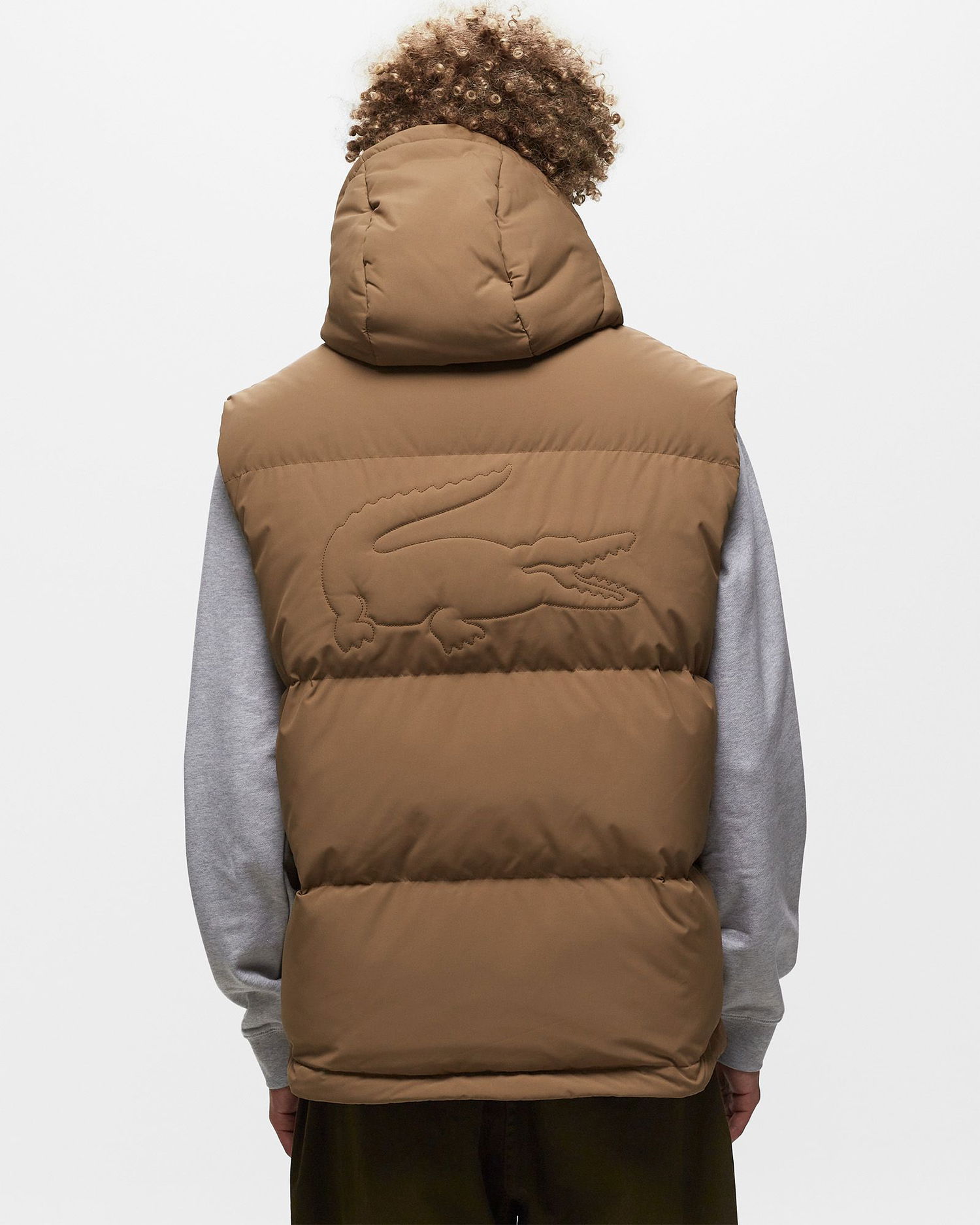 Telovnik Lacoste JACKET Vests Rjava | BH1611-SIX, 1