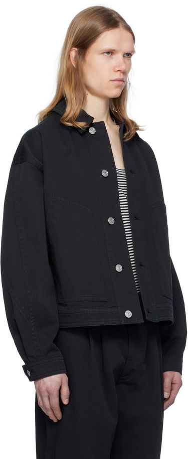 Jakna ISABEL MARANT Isabel Marant Forest Cropped Denim Jacket Črna | VE0277HA-C2G02H, 1