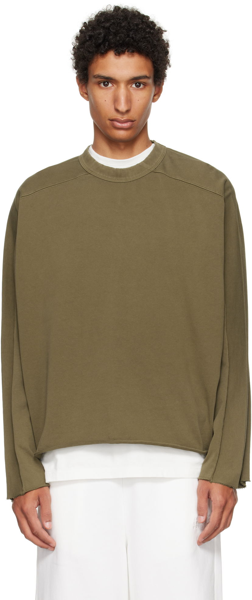 Majica Entire Studios Entire Studios Heavy Long Sleeve T-Shirt Zelena | ES2486MI