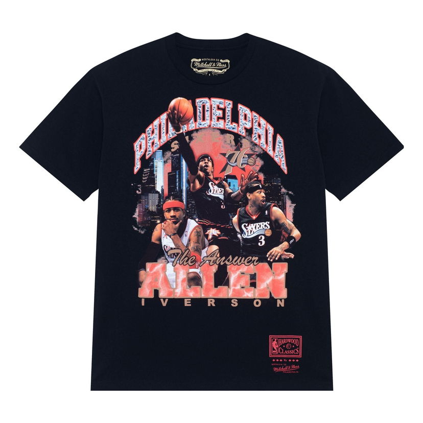 Majica Mitchell & Ness NBA Philadelphia 76ers 'Allen Iverson' T-Shirt Črna | SS23JYCHR-04-BLACK